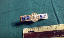 Broche De Cravate Vintage Police USA - Insigne Ou écusson - Occasion En Très Bon état