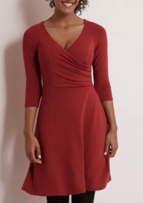 Bravissimo Rust Jessica Kleid voller Rock Wickel formell Arbeitskleid UVP 55£ BR191