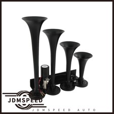 Air Horn Car Truck Train Boat 185db 12v / 24v Super Loud 4 Trumpet