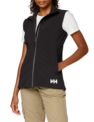 Helly Hansen Women's Paramount Athletic Softshell Vest Black - Main Image