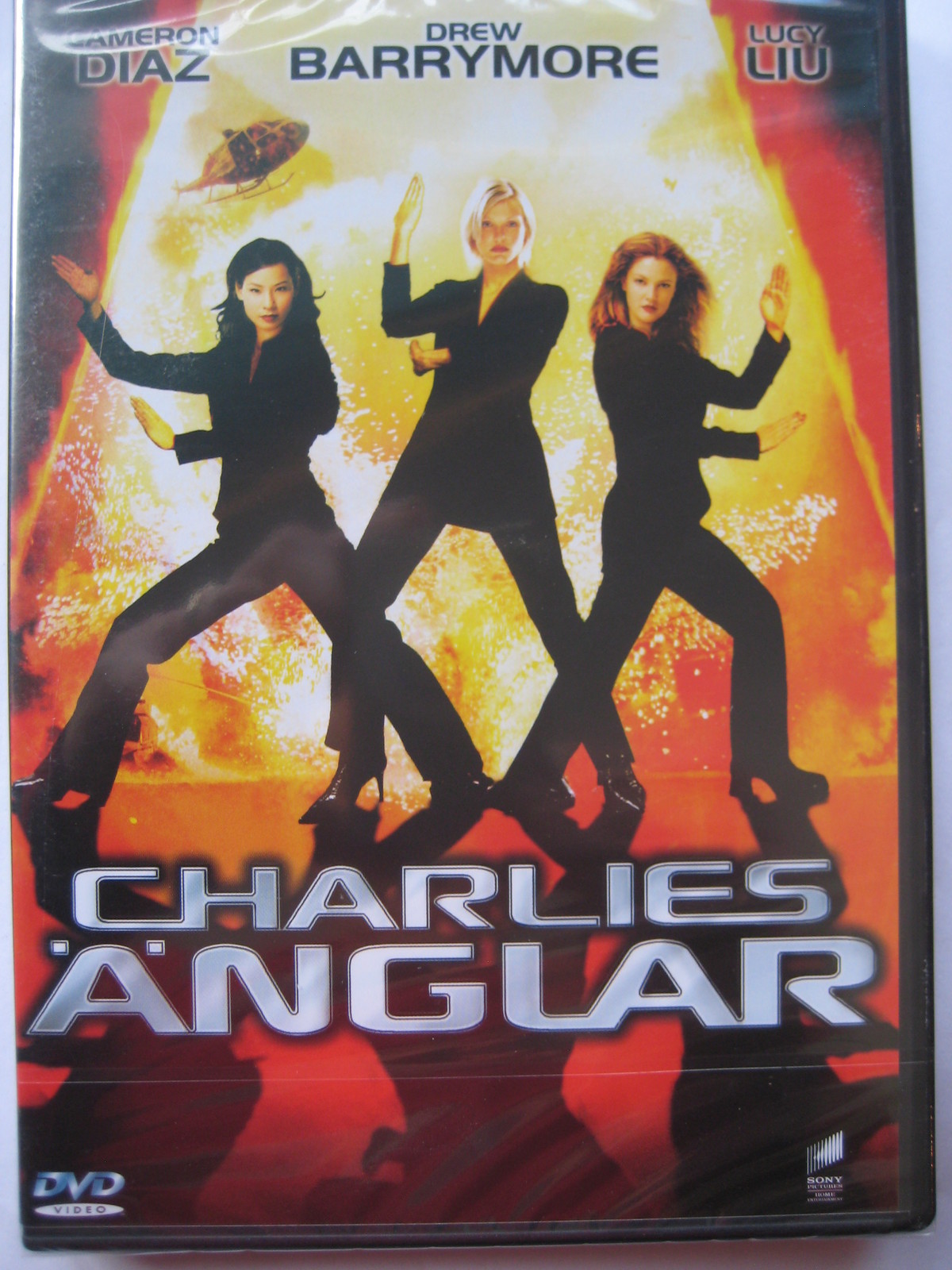 Charlie's Angels (DVD, 2002) NEW SEALED (Nordic Packaging) Region 2 PAL