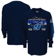 Chase Elliott # 9 Nascar 2020 Cup Series Champion Long Sleeve T-shirt, 2X
