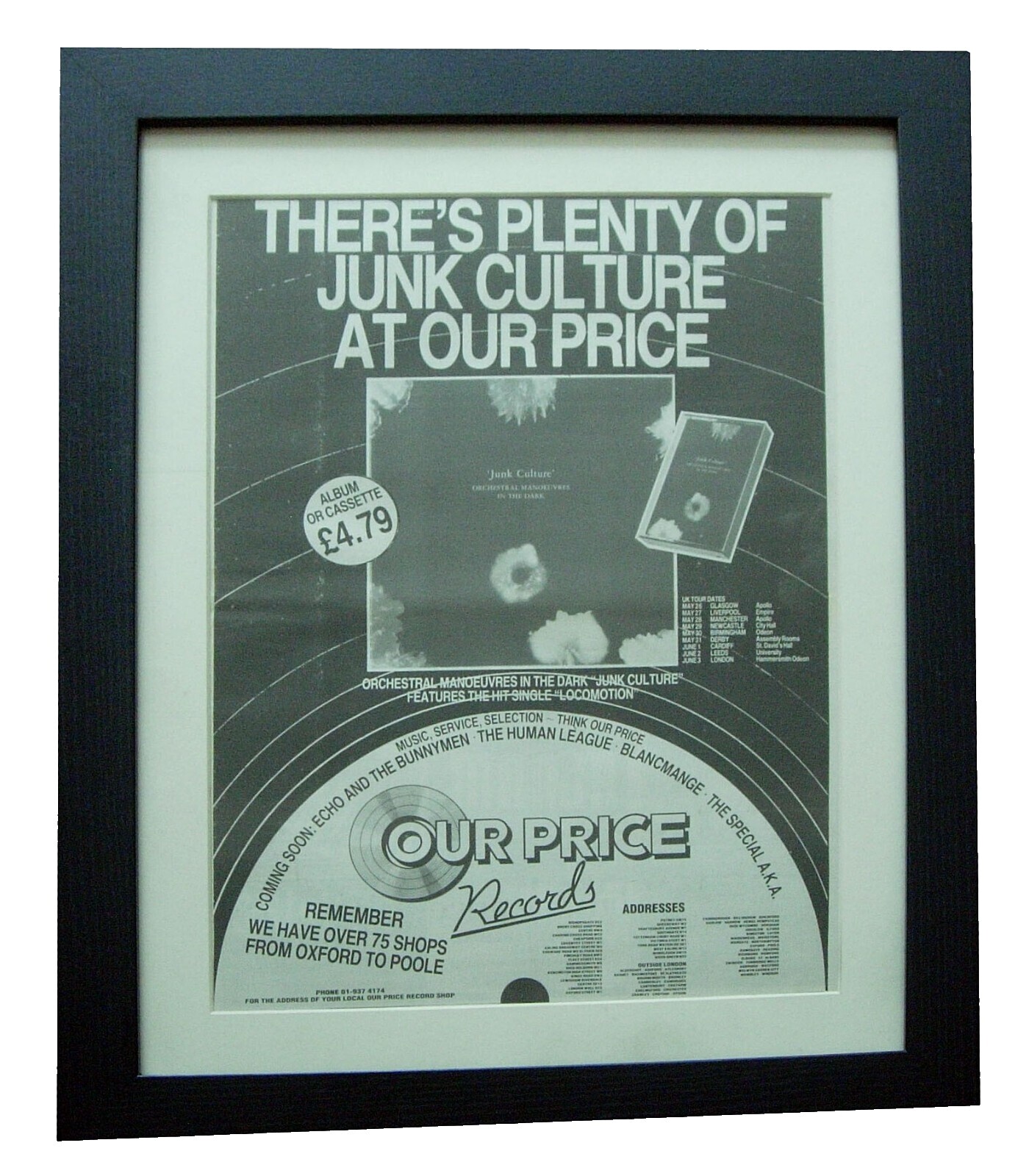 f*k様 OMD Junk Culture DELUXE 2CD リマスター Amazon.com: Junk Culture [2 CD][Deluxe Edition]