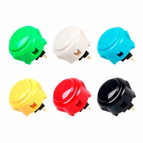 Sanwa DIY Arcade Kit - JLF-TP-8YT Joystick, OBSF-30/24 Buttons, USB Encoder