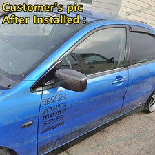 Glossy Black Carbon Fiber Trim For 02-06 Mitsubishi Lancer Evo Side Mirror Cover Glossy Black Carbon Fiber Trim For 02-06 Mitsubishi Lancer Evo Side Mirror Cover