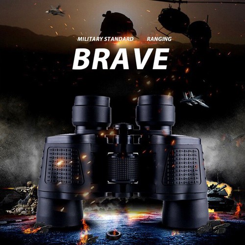 80x80 Military Powerful Binoculars Vision Optics Hunting 36mm Objective Lens