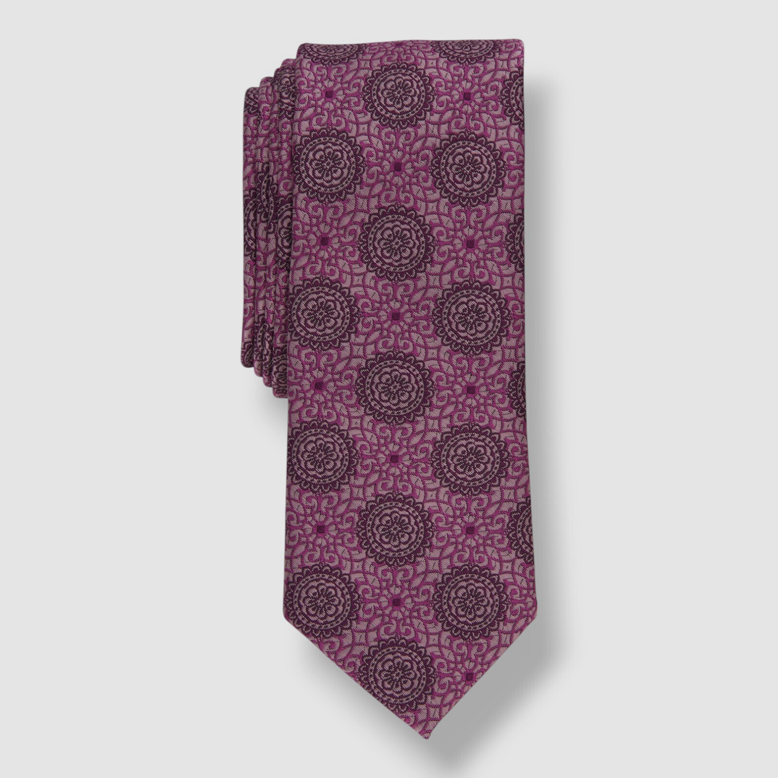 Шейный платок с медальоном Bar III пыльно-розового цвета- OS 3590₽