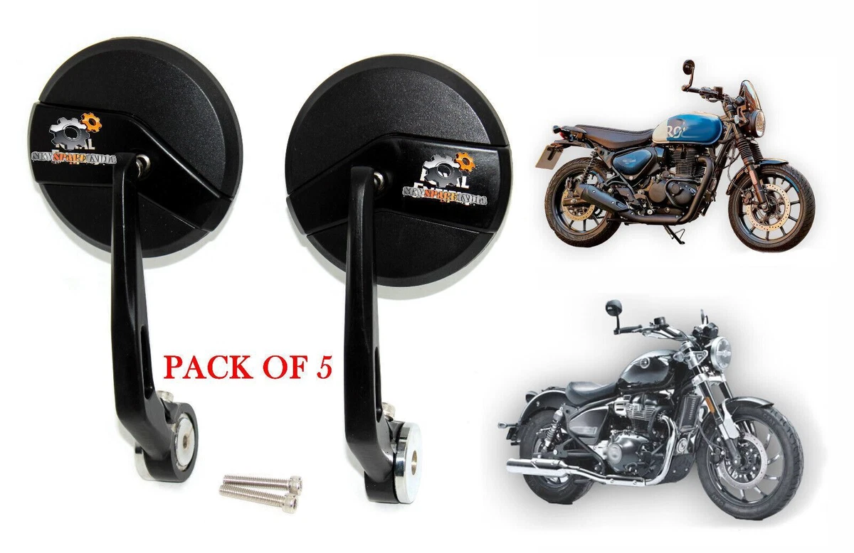 Bar end mirrors 2024 for interceptor 650