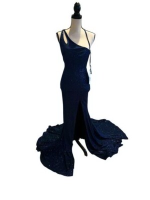 jovani asymmetrical dress Jovani 42357 Black Prom Dress