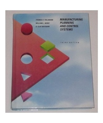 Manufacturing Planning and Control Systems 