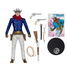 Modellino McFarlane Vigilante Platinum Chase All-Star Squadron DC Multiverse 7" nuovo