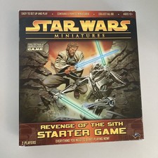 Star Wars Miniatures Revenge of the Sith Starter Game 10 Minis, Incomplete