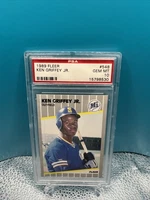 Ken Griffey Jr. 1989 FlEER RC PSA 10 #548 Seattle