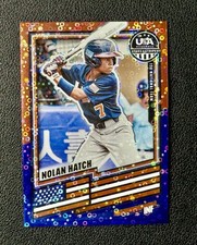 🔥2026 Panini Stars & Stripes Black & NOLAN HATCH /13 SSP🔥