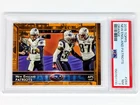 2015 Topps Orange #264 New England Patriots #12/75 PSA 7 Tom Brady Jersey #'d