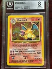 1999 pokemon base set unlimited 4 charizard-holo BGS 8