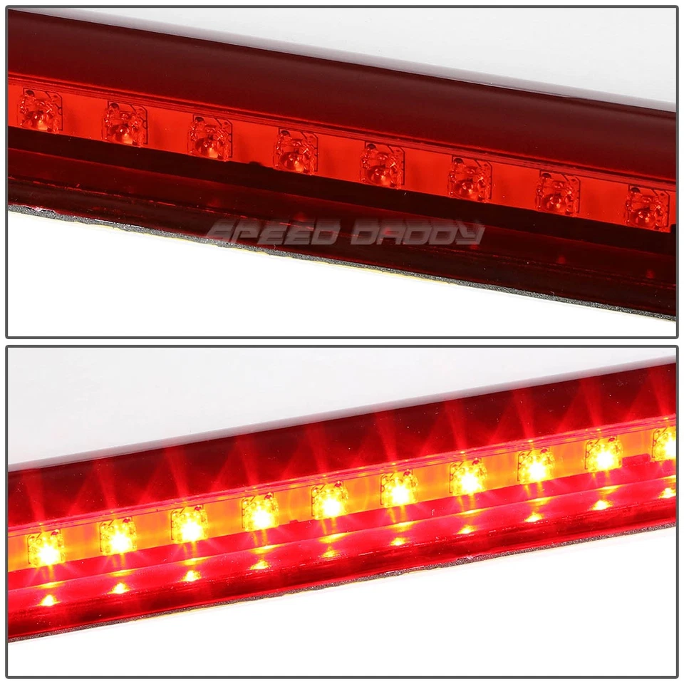 FOR 92-04 CHEVY GMC C/K TAHOE YUKON LED THIRD 3RD TAIL BRAKE LIGHT STOP LAMP RED - Image 3 of 4