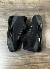 Nike Air Jordan 3 Black Cat DM0967-001 Youth Size 4 / Women s Size 5.5