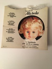 Sebino Bambola Michela la bambola che parla 3° Serie 4 dischi 