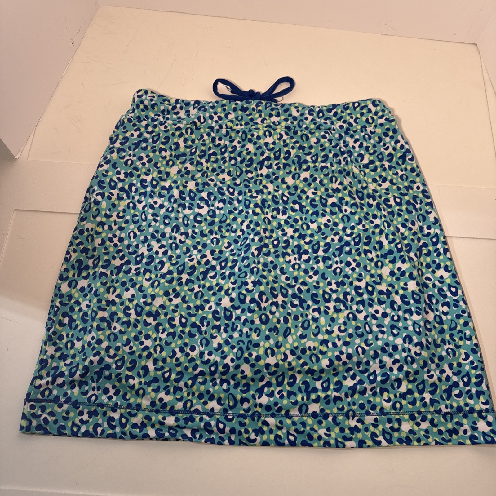 Weekends By Chicos Blue Pattern Classic Skort Wom… - image 2