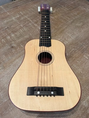 6 string Concert Ukelele - Light Wood w Red Back