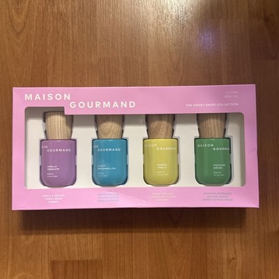 Maison Gourmand Sweet Swipe Collection Body Oil Set (4 x 30 mL)   New in Box