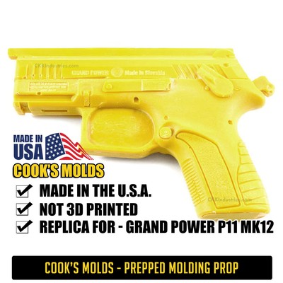 Cook's Molds Compatible for Grand Power P11 MK12 - Prepped - Not a Gun
