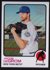 2021 Topps - Chrome 70 Years of Topps Baseball Jacob deGrom #70YTC-23