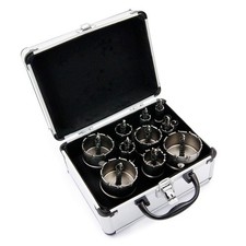 TCT Hole Saw Kit, Carbide Stainless Steel Hole Saw, Electric Metal Drill Saw,...