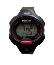 Timex Ironman Triathlon Pink 10 Lap Womens Wa...