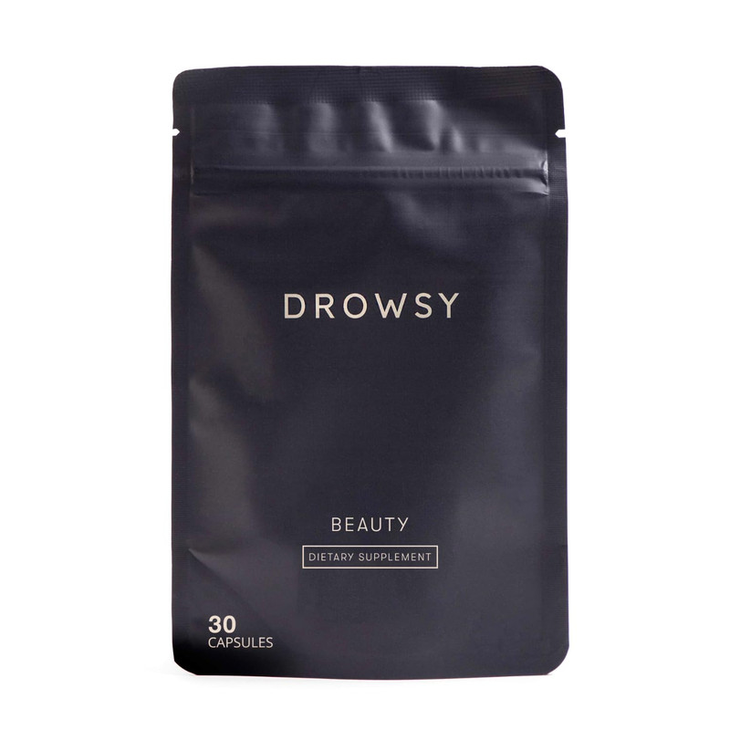 Drowsy Beauty Nighttime Skin Hydration Wellness Supplement Marine Collagen