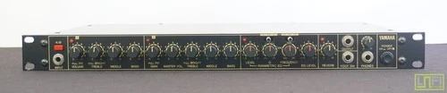 Yamaha PG1 Vintage 1981 Dual Channel Guitar Rack Preamp & Spring Reverb - 100V