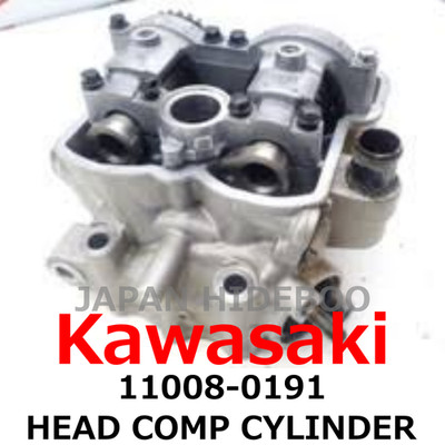【NEW】Kawasaki Genuine 2009-2010 KX250F HEAD COMP CYLINDER 11008-0191