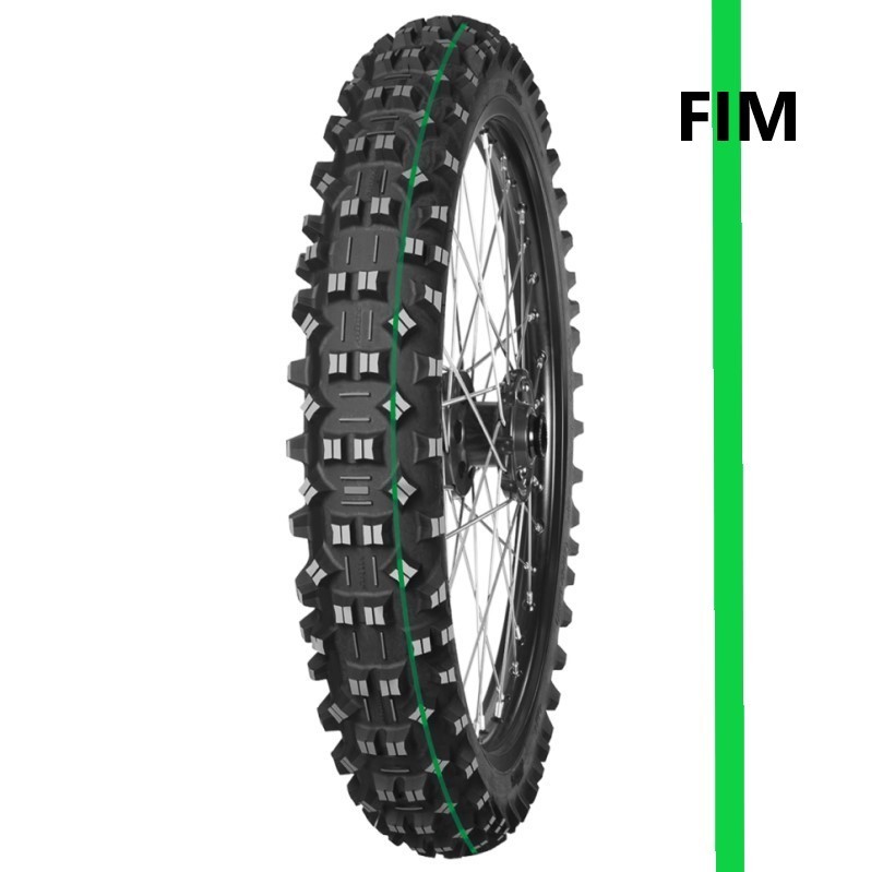 MotoX Off Road Tyre Mitas Terra Force EF 90/90-21 54R TT Green Front Aprilia
