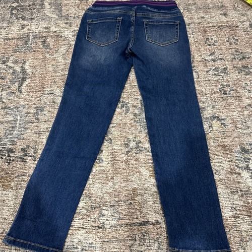 Denim Jeans Girls Size 10 Skinny Stretch Pull-on Cat & Jack Free Shipping - Picture 10 of 11