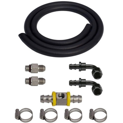 #ad GlowShift Fuel Pressure Big Line Kit Fits 1998.5 2007 5.9L Cummins Dodge Ram $46.99
