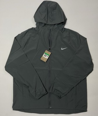 NIKE Form Men's Dri-FIT Hooded Versatile Jacket Smoke Grey XL FB7482-084