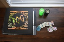 POGs lot of 53 slammer binder w/10 clear pages