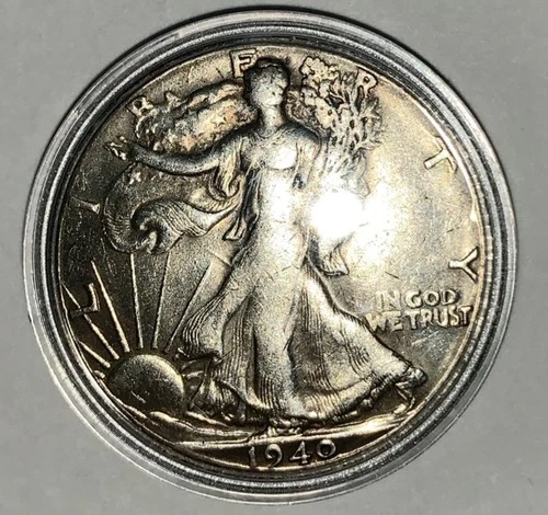 Photo of a 1940-P Walking Liberty Half Dollar from an eBay listing that sold on Jul 18, 2026