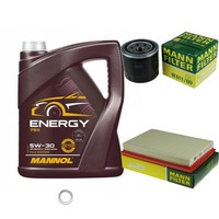 Inspektionspaket 5L Mannol Energy 5W-30 FüR Hyundai Accent II 1.3 1.5 1.6 Mazda