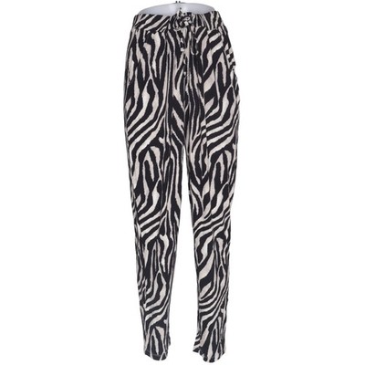 Laura Torelli Collection, Hose, Größe: M, Schwarz/Weiß, Elasthan/Viskose #e0K