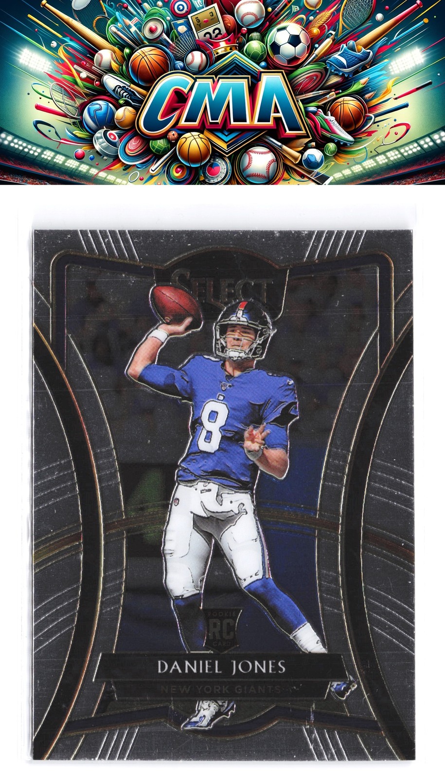 2019 Panini Select #157 Daniel Jones