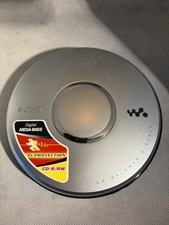 SONY D-EJ011 Personal Walkman CD Player G-Protection Mega Bass Silver WORKING