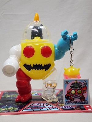 Rampage Toys Sofubi Mecha Ugly Unicorn mixed parts painted  Sofubi 7'' Tall Japan