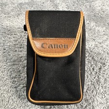 VTG Canon Point and Shoot Camera Case Black Nylon Cover Pouch Belt Loop Japan