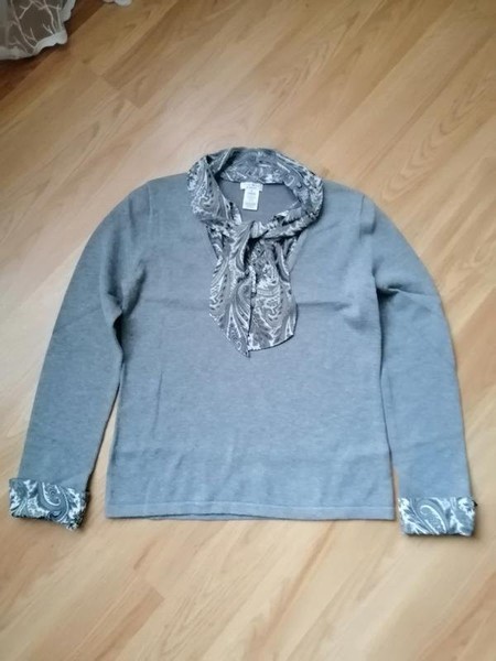 Women Nine West Pullover Grey 36 / S / 44