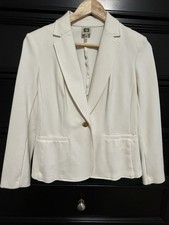 Women  s Cream Blazer