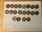 Franklin Half Dollars Roll of 20 $10 Face Value, 90%. Various Dates Circulated