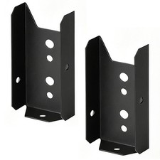 Supports de cl?ture robustes pour 2 par 4 pour rails en bois garde-corps de ter