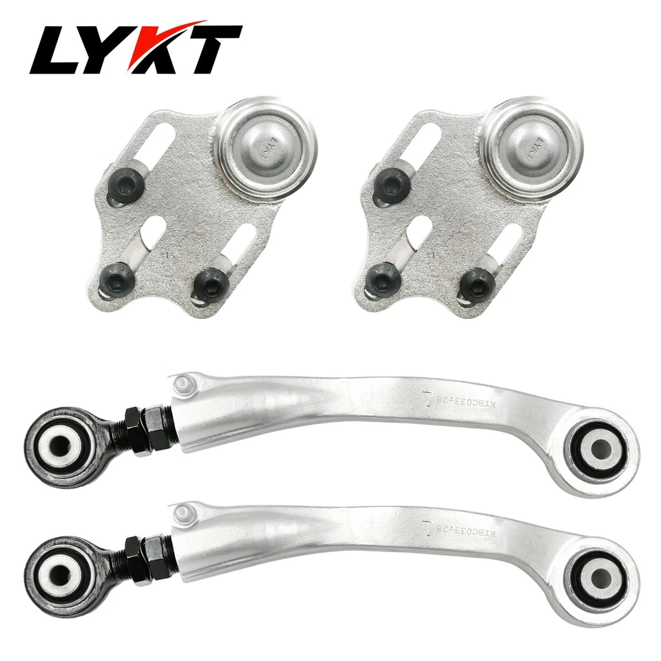 LYKT4pcs Alignment Front Camber Ball Joint & Rear Camber Arm for BenzS、CLS、E、AMG — 第 4/4 张图片